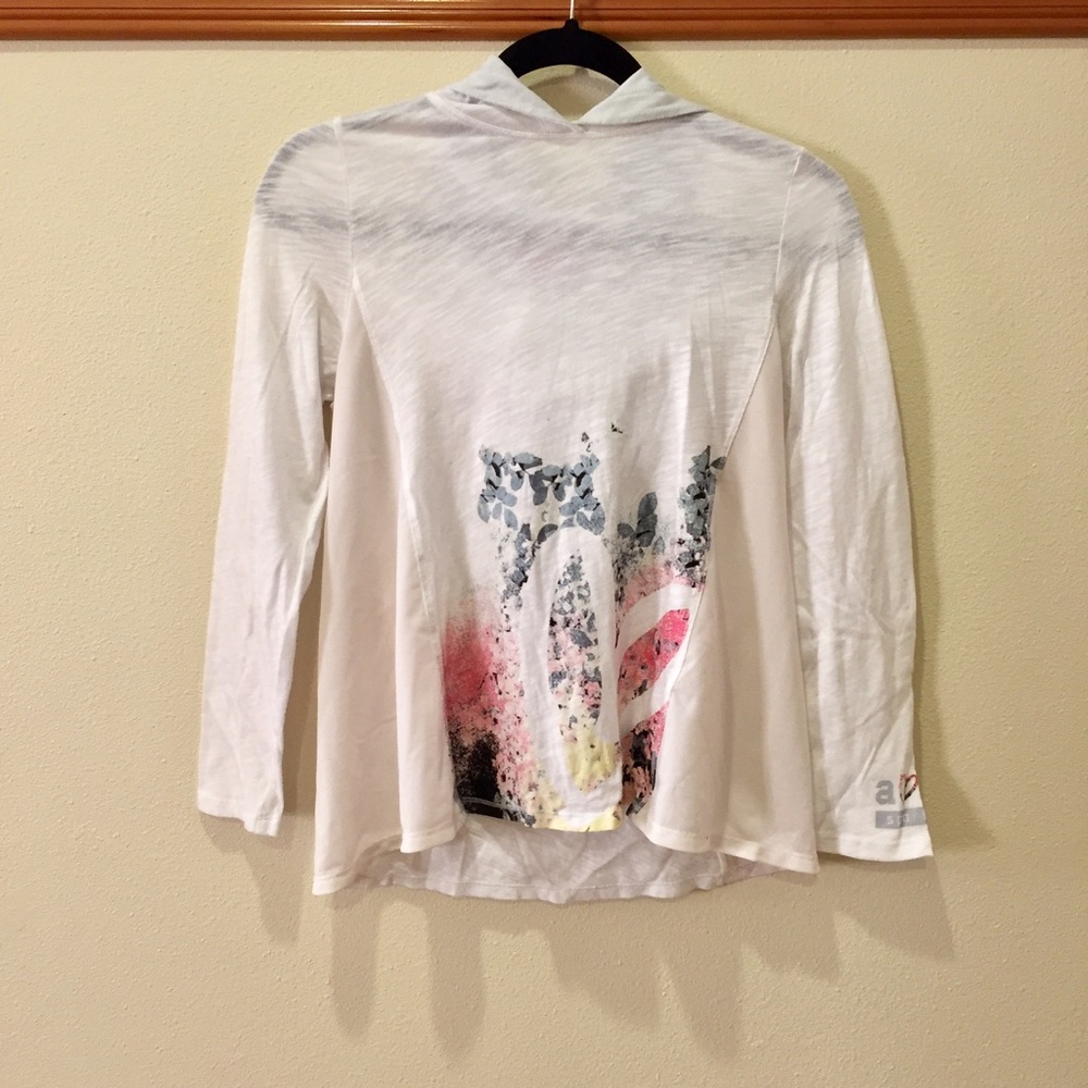 White Sport Sweatshirt